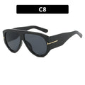 Sunglasses are UV resistant Large frame sunglasses for women with a high-end feel