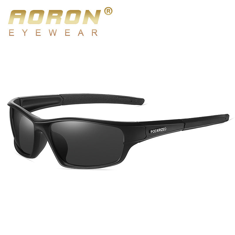 New Men's Polarized Sunglasses Outdoor Sports Cycling Sunglasses TR Square Sunglasses A3042