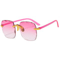 Frameless border UV sunglasses