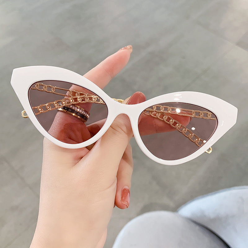 CRIXALIS Sexy Cateye Sunglasses Women Luxury Brand Designer Sun Glasses For Female  Anti Glare Driving Shades Ladies UV400