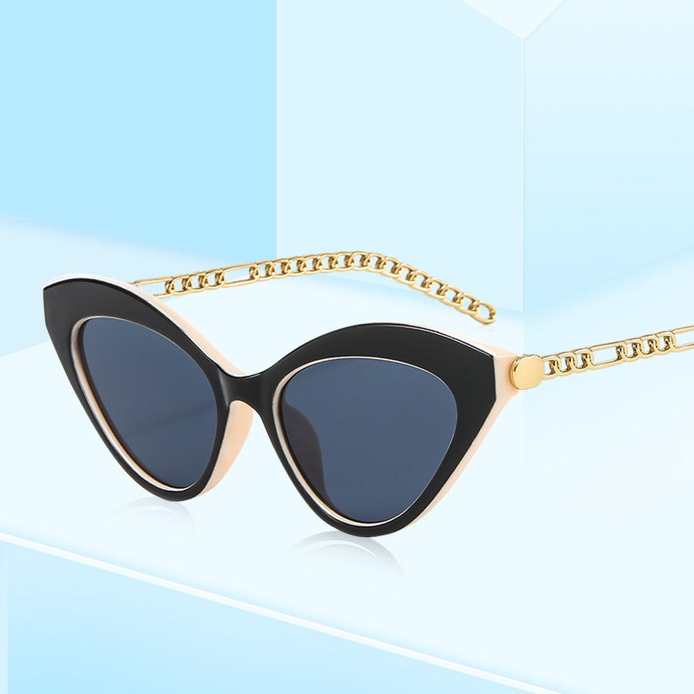 Modern personality show with sunglasses trend