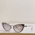 Sunglasses Alloy Rimless Crystal Shiny SunGlasses Female Rhinestone Shades