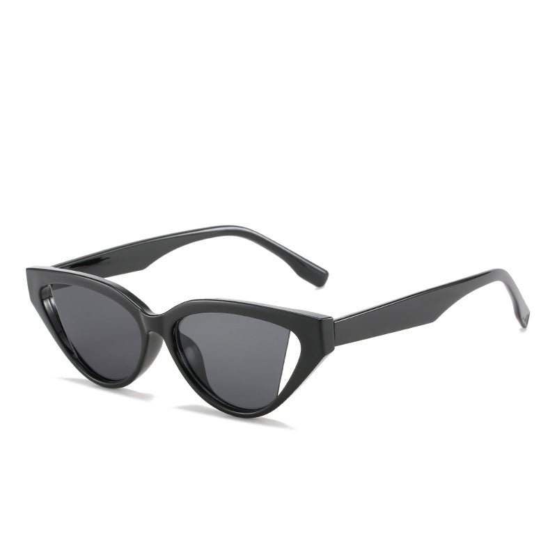 Kitten Eye Small Frame Retro Sunglasses Candy Color Trend Sunglasses