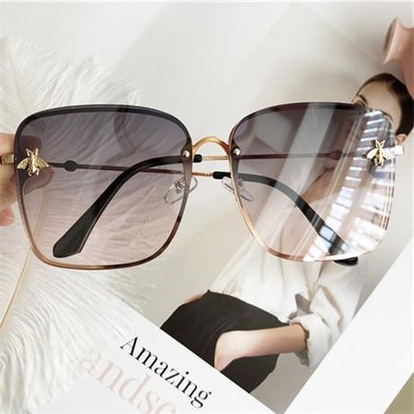 Popular brand  Oversized Square Sunglasses For Women and Ladies  Luxury Driving Superstar  Designer Sunglasses With Shades and Gradient Glasses With  UV400 Protection