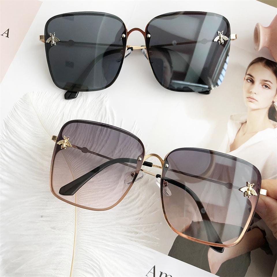 Popular brand  Oversized Square Sunglasses For Women and Ladies  Luxury Driving Superstar  Designer Sunglasses With Shades and Gradient Glasses With  UV400 Protection