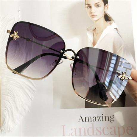 Popular brand  Oversized Square Sunglasses For Women and Ladies  Luxury Driving Superstar  Designer Sunglasses With Shades and Gradient Glasses With  UV400 Protection