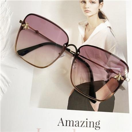 Popular brand  Oversized Square Sunglasses For Women and Ladies  Luxury Driving Superstar  Designer Sunglasses With Shades and Gradient Glasses With  UV400 Protection