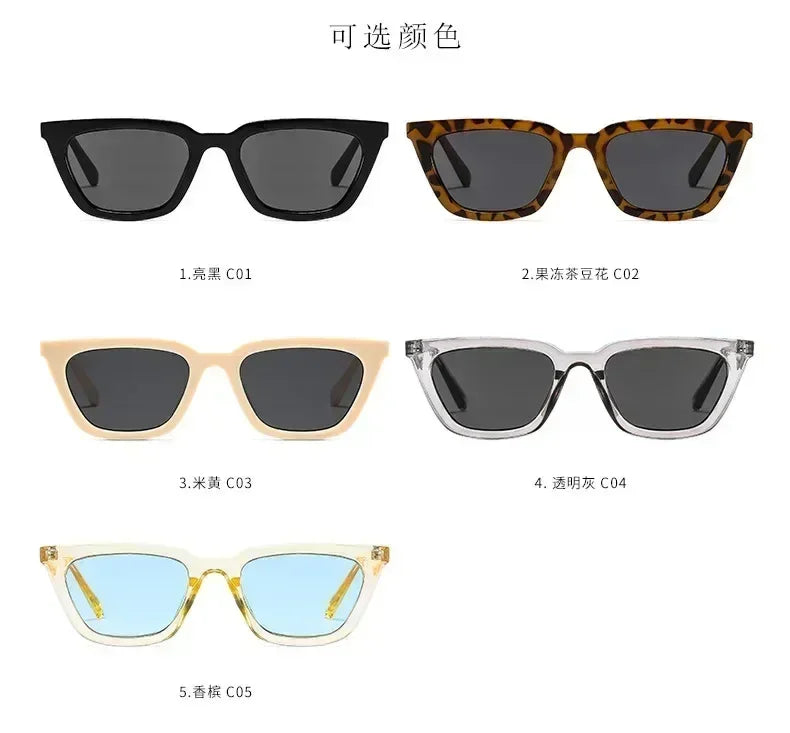 Classic Vintage Cat Eye Sunglasses – UV400