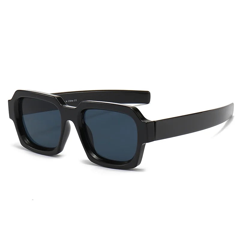 Retro Square Sunglasses Women Brand Designer Vintage Two-Color Frame Men Sun Glasses Ladies Classic Oculos Female De Sol UV400