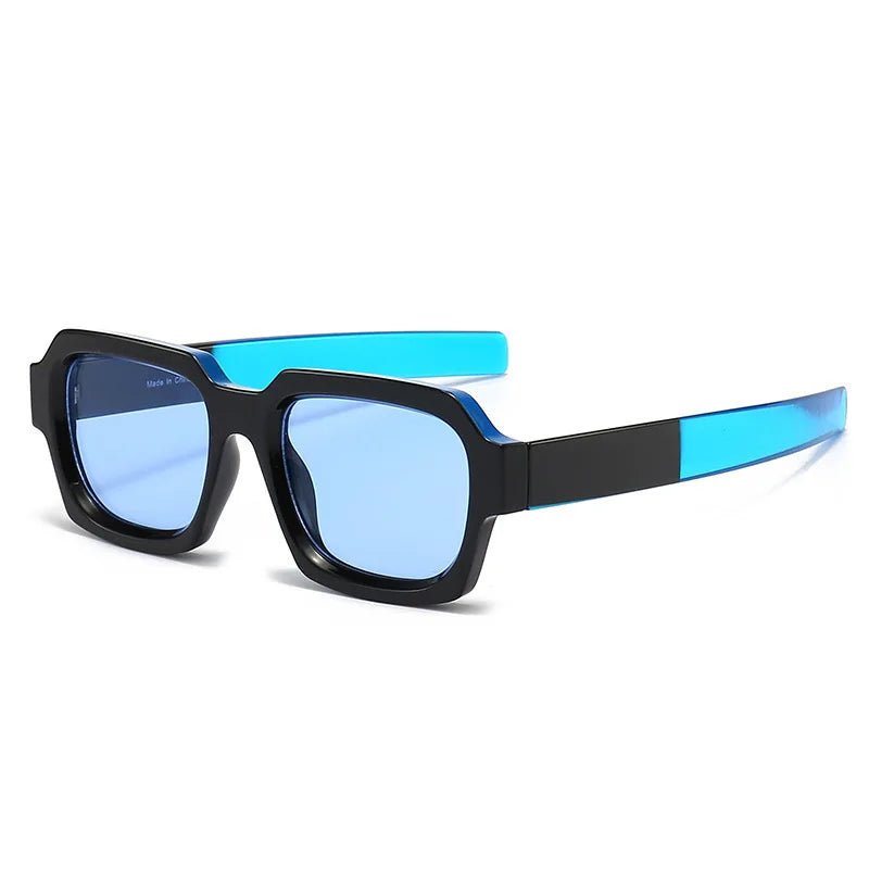 Retro Square Sunglasses Women Brand Designer Vintage Two-Color Frame Men Sun Glasses Ladies Classic Oculos Female De Sol UV400
